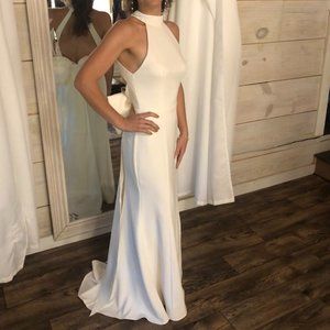 Bhldn Montreal Crepe Wedding Dress